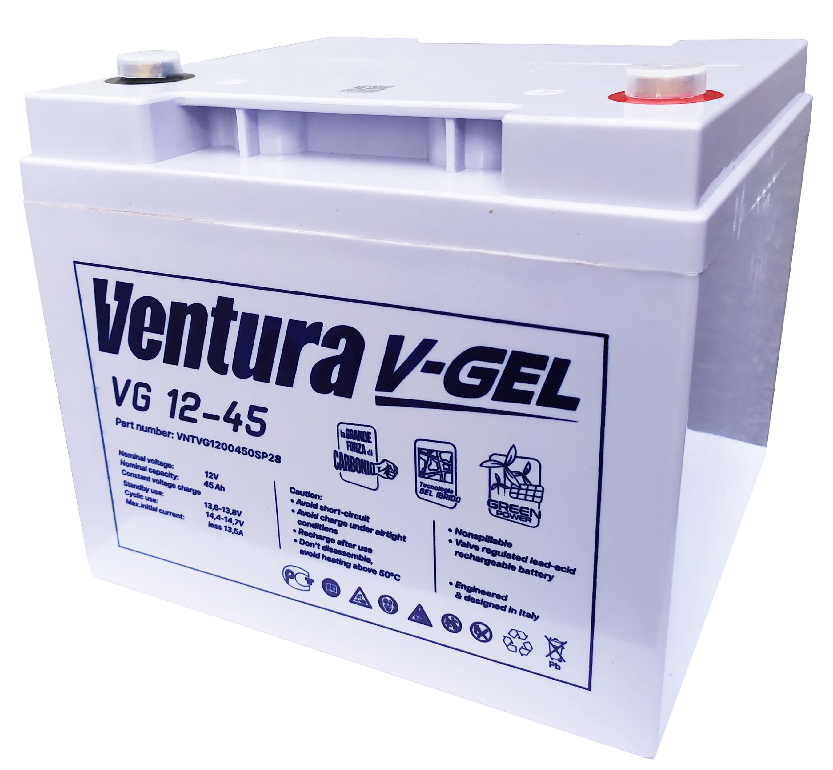 Батарея акумуляторна VENTURA VG 12-45 (1042424)